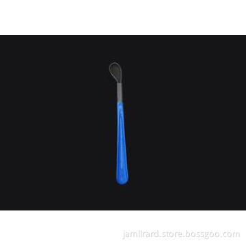 Blue Virgin Polystyrene plastic Extra Long Handle Shoe Horn